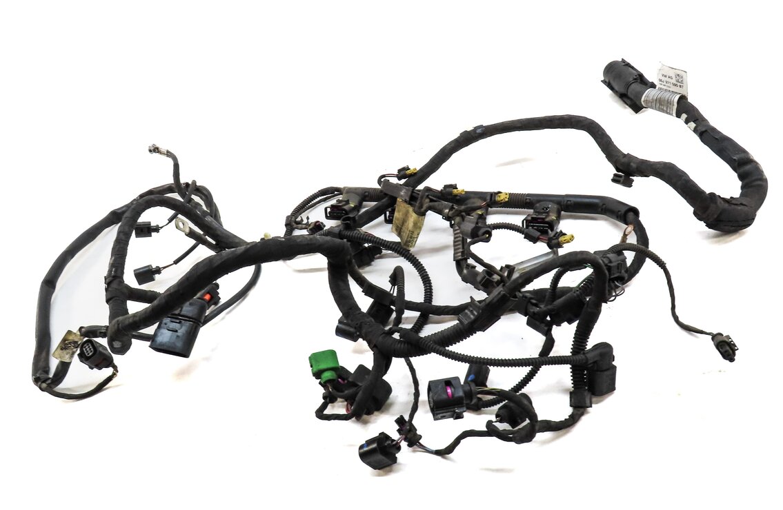 Thumbnail 2: 2015 AUDI Q3 (8U) AWD 2.0L CCTA TURBO ENGINE WIRE WIRING HARNESS LOOM