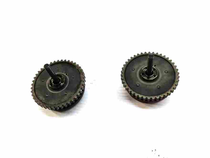 08-14 BMW 5 7 X5 X6 F01 E70 F10 E71 4.4L TURBO LEFT CAMSHAFT TIMING GEAR SET 2