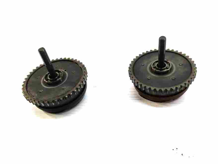 Thumbnail 2: 08-14 BMW 5 7 X5 X6 F01 E70 F10 E71 4.4L TURBO LEFT CAMSHAFT TIMING GEAR SET 2