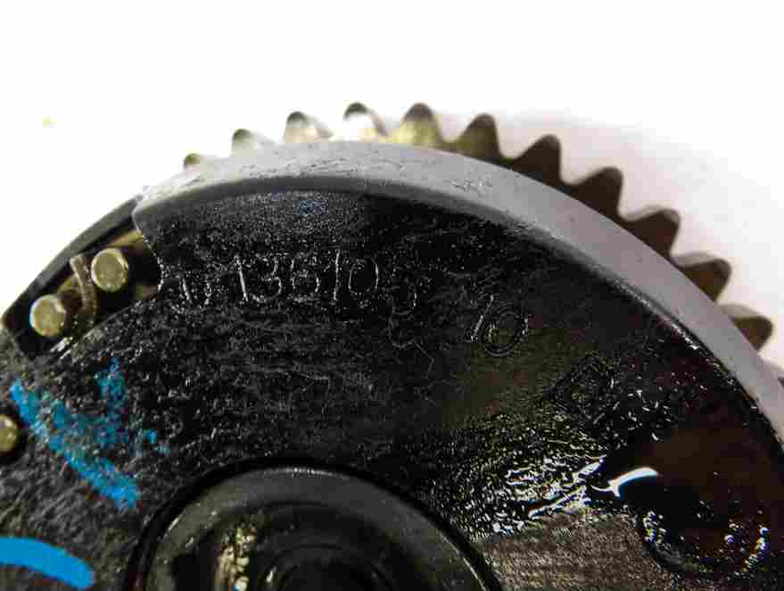 Thumbnail 6: 08-14 BMW 5 7 X5 X6 F01 E70 F10 E71 4.4L TURBO LEFT CAMSHAFT TIMING GEAR SET 2