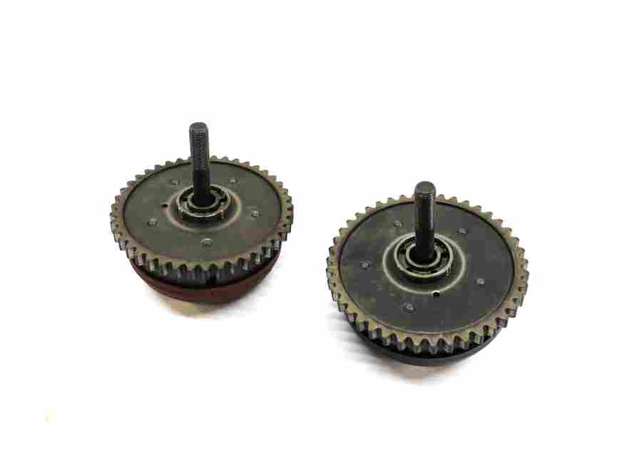 08-14 BMW 5 7 X5 X6 (F01 E70 F10 E71) 4.4L TURBO RIGHT HEAD TIMING GEAR SET 2