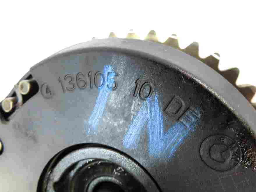 Thumbnail 6: 08-14 BMW 5 7 X5 X6 (F01 E70 F10 E71) 4.4L TURBO RIGHT HEAD TIMING GEAR SET 2