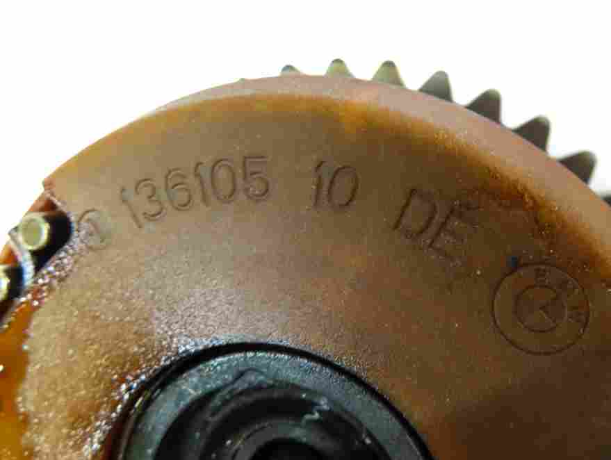 Thumbnail 7: 08-14 BMW 5 7 X5 X6 (F01 E70 F10 E71) 4.4L TURBO RIGHT HEAD TIMING GEAR SET 2