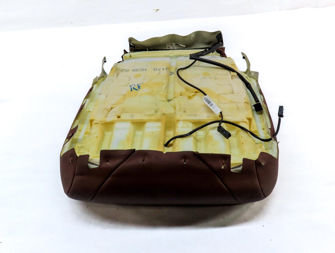 Thumbnail 4: 2012 BMW 550iGT (F07) FRONT RIGHT LOWER HEATED STANDARD SEAT CUSHION (BROWN)