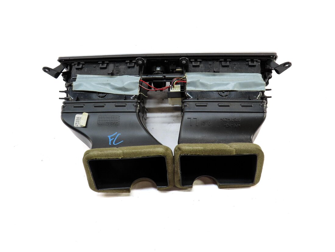 Thumbnail 3: 2012 BMW 550iGT (F07) FRONT CENTER DASH HVAC A/C HEATER AIR VENT BLACK & CHROME