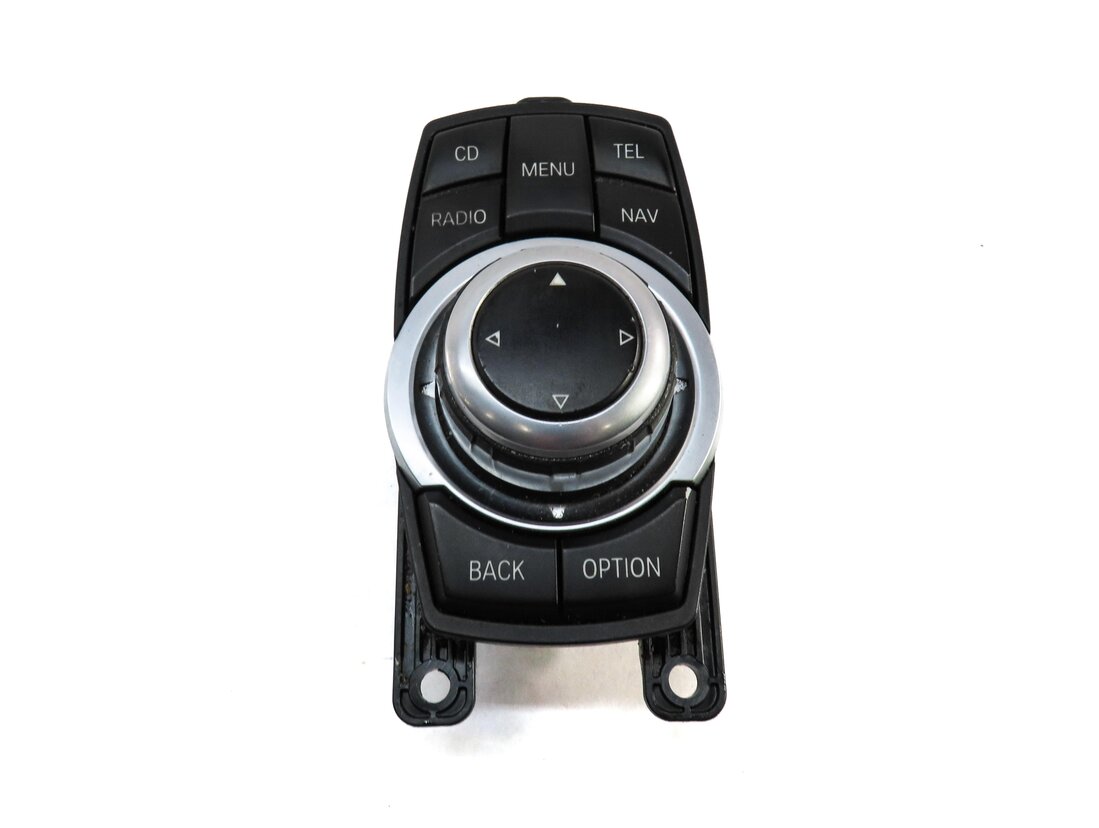 Thumbnail 1: 2012 BMW 550iGT (F07) iDRIVE MEDIA NAVIGATION CONTROL KNOB SWITCH BUTTON PANEL