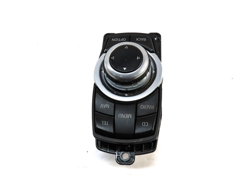 Thumbnail 3: 2012 BMW 550iGT (F07) iDRIVE MEDIA NAVIGATION CONTROL KNOB SWITCH BUTTON PANEL
