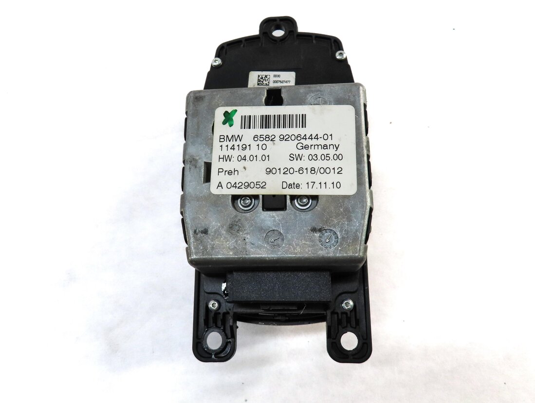 Thumbnail 4: 2012 BMW 550iGT (F07) iDRIVE MEDIA NAVIGATION CONTROL KNOB SWITCH BUTTON PANEL