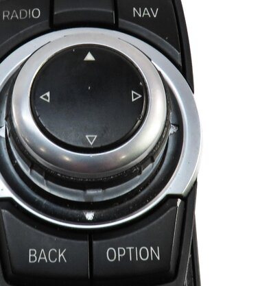 Thumbnail 6: 2012 BMW 550iGT (F07) iDRIVE MEDIA NAVIGATION CONTROL KNOB SWITCH BUTTON PANEL