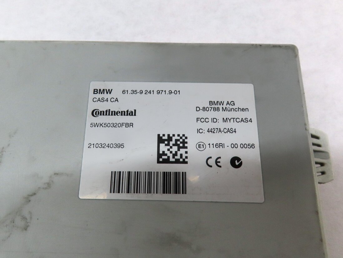 Thumbnail 7: 09-13 BMW 550i 650i 750i (F01 F06 F10) 4.4TT N63 ENGINE DME CAS4 MODULE KEY SET