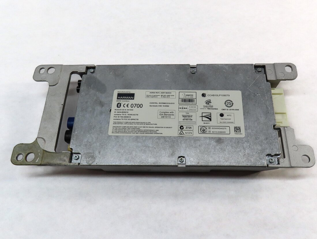 Thumbnail 3: 2012 BMW 550iGT (F07) BLUETOOTH CELL PHONE TELEMATICS CONTROL MODULE 9251739