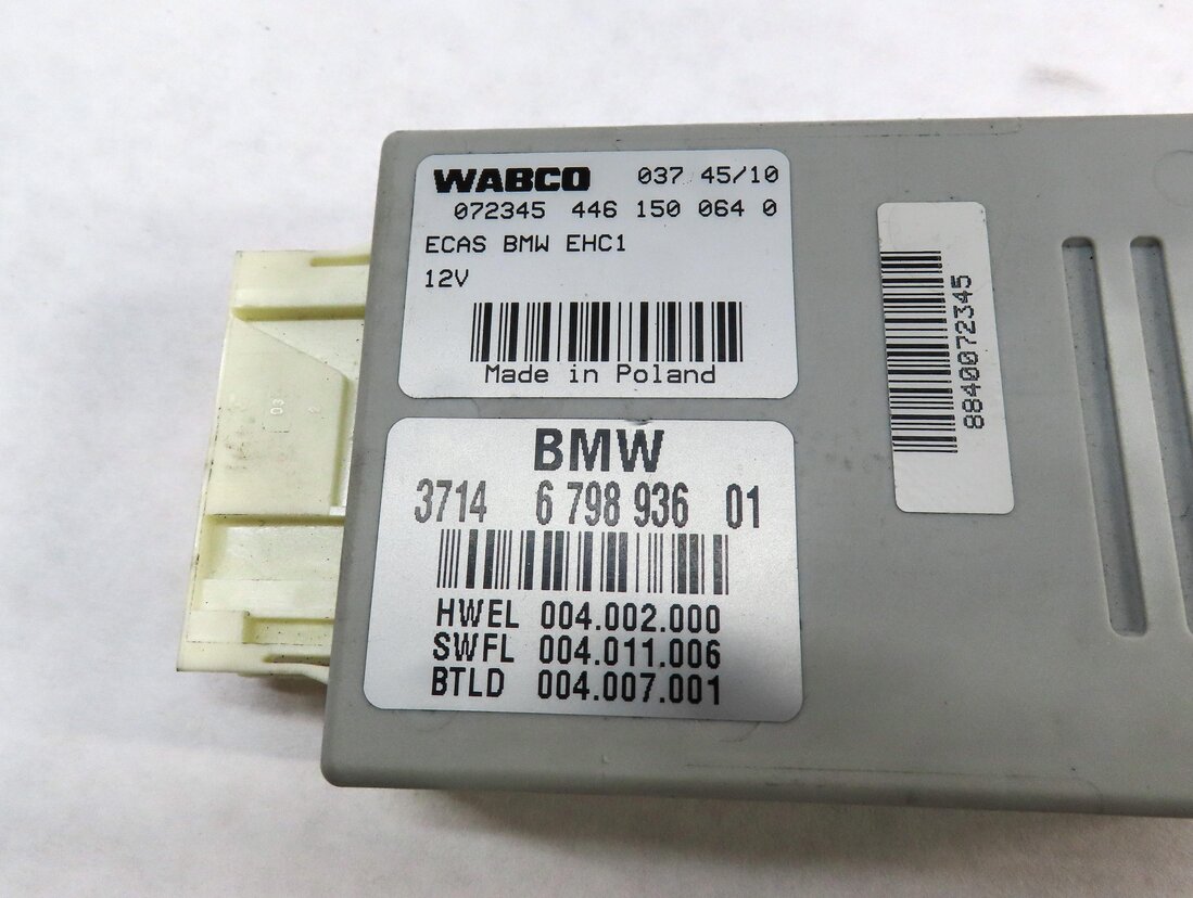 Thumbnail 4: 2009-2017 BMW 535iGT 550iGT 740Li 750Li 760Li (F02 F10) AIR SUSPENSION MODULE