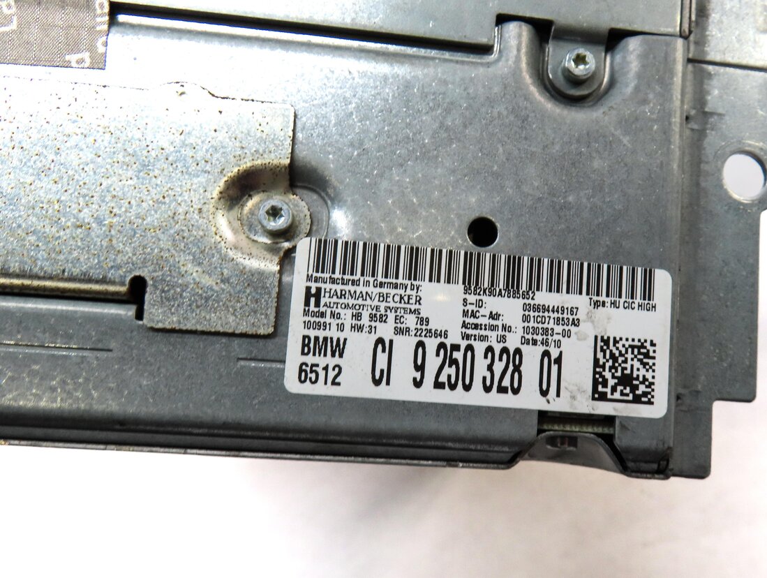 Thumbnail 5: 10-13 BMW 535iGT 550iGT X3 (F07 F25) RADIO STEREO DVD GPS CD NAVIGATION RECEIVER