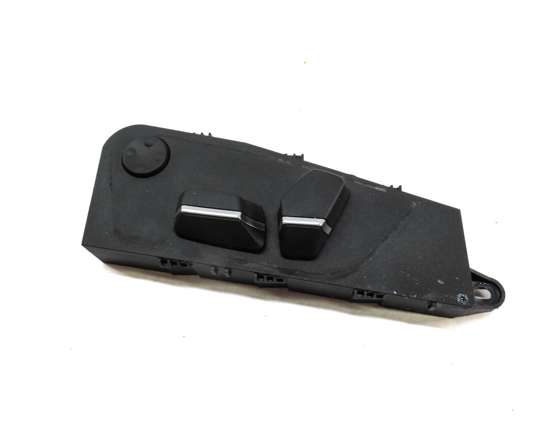 2012 BMW 550iGT (F07) FRONT LEFT DRIVER SEAT ADJUST SWITCH w/ LUMBAR (BLACK)
