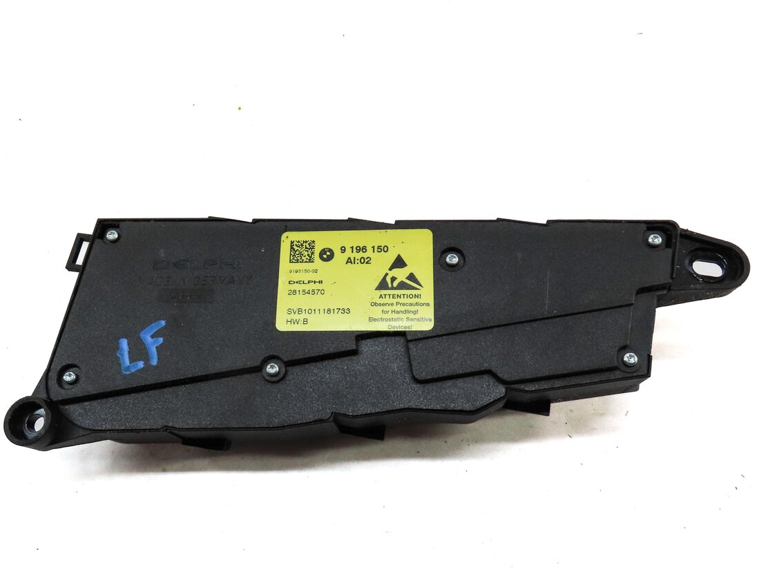 Thumbnail 4: 2012 BMW 550iGT (F07) FRONT LEFT DRIVER SEAT ADJUST SWITCH w/ LUMBAR (BLACK)