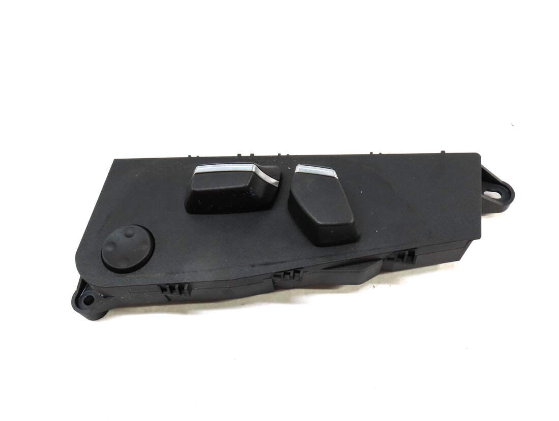 Thumbnail 2: 2012 BMW 550iGT (F07) FRONT RIGHT PASSENGER SEAT ADJUST SWITCH w/ LUMBAR (BLACK)