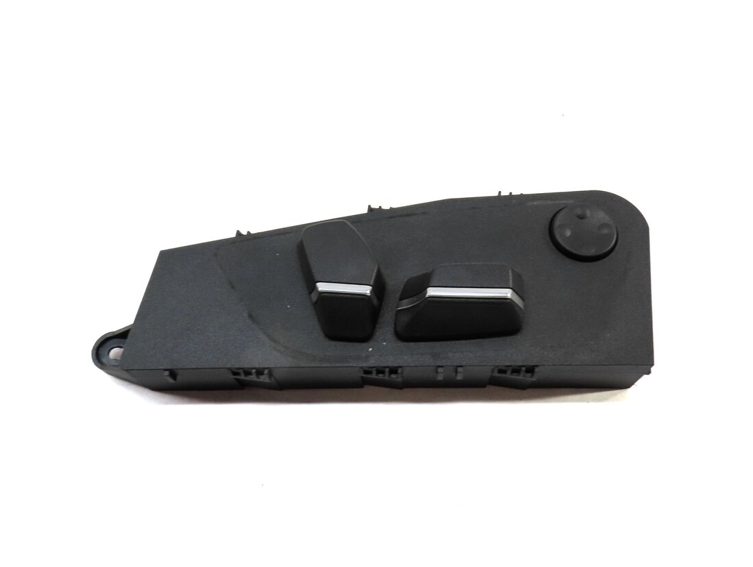 Thumbnail 3: 2012 BMW 550iGT (F07) FRONT RIGHT PASSENGER SEAT ADJUST SWITCH w/ LUMBAR (BLACK)