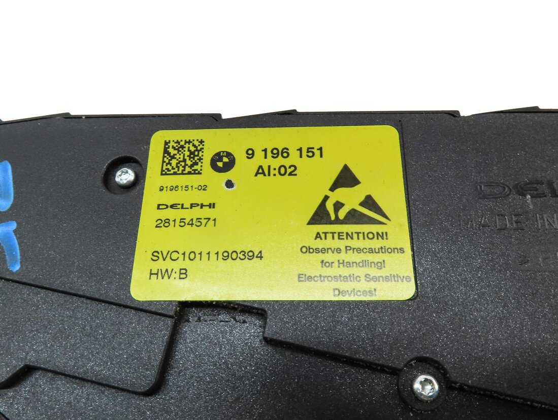 Thumbnail 5: 2012 BMW 550iGT (F07) FRONT RIGHT PASSENGER SEAT ADJUST SWITCH w/ LUMBAR (BLACK)