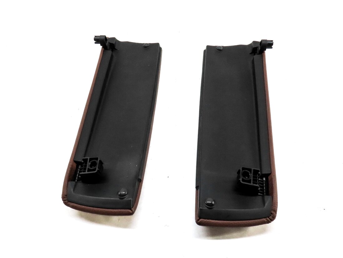 Thumbnail 4: 10-17 BMW 535iGT 550iGT F07 FRONT CENTER CONSOLE LEFT & RIGHT ARMREST LID BROWN