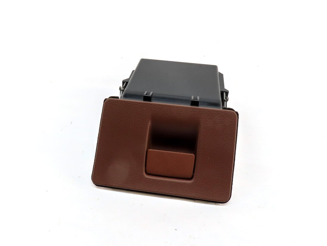 2012 BMW 550iGT (F07) FRONT LEFT DRIVER DASHBOARD PULLOUT STORAGE BIN (BROWN)