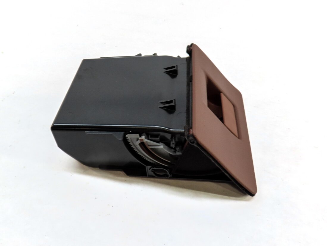 Thumbnail 3: 2012 BMW 550iGT (F07) FRONT LEFT DRIVER DASHBOARD PULLOUT STORAGE BIN (BROWN)