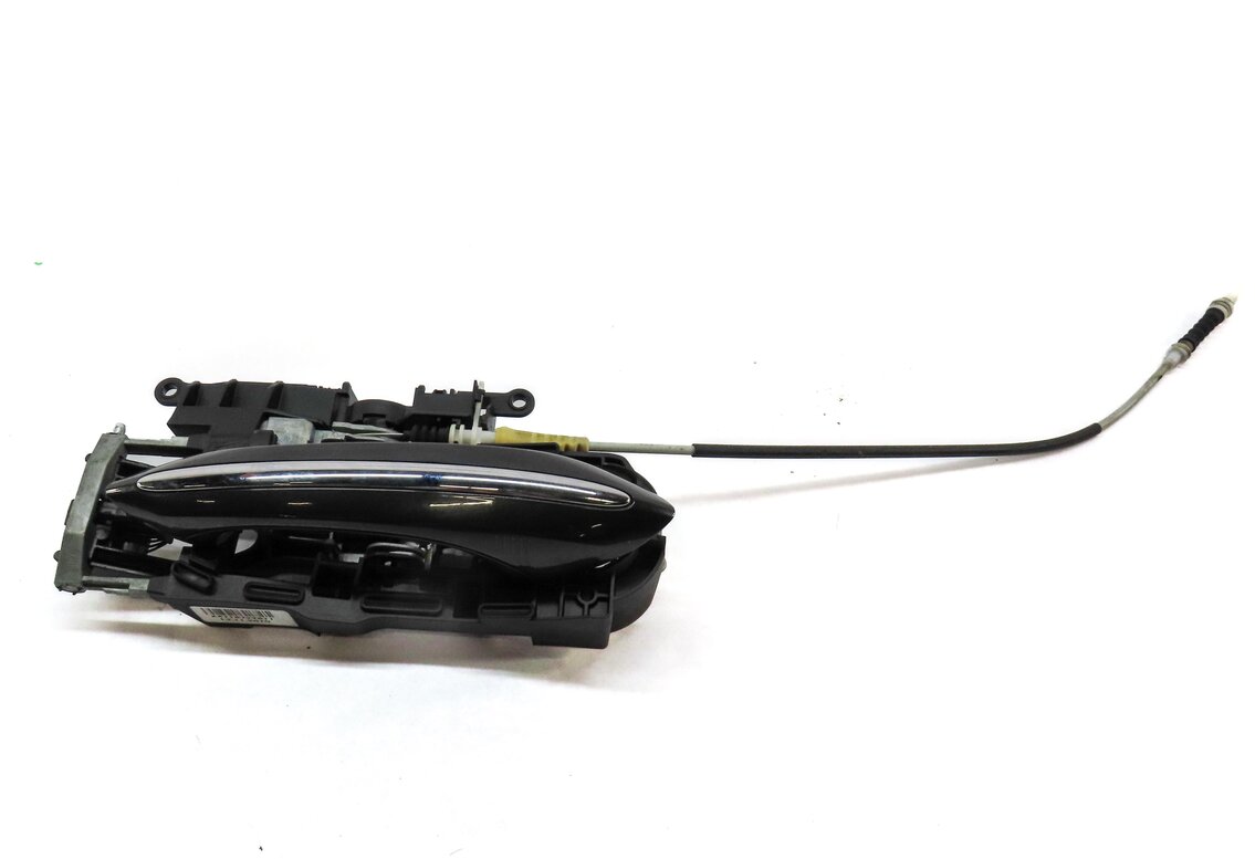 09-19 BMW 5 6 7 SERIES (F01 F07 F10 F12) RIGHT FRONT COMFORT DOOR HANDLE (GREY)