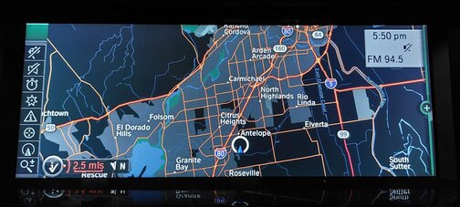 Thumbnail 1: 10-13 BMW 535iGT 550iGT (F07) STEREO GPS NAVIGATION MEDIA DISPLAY SCREEN 10.25"