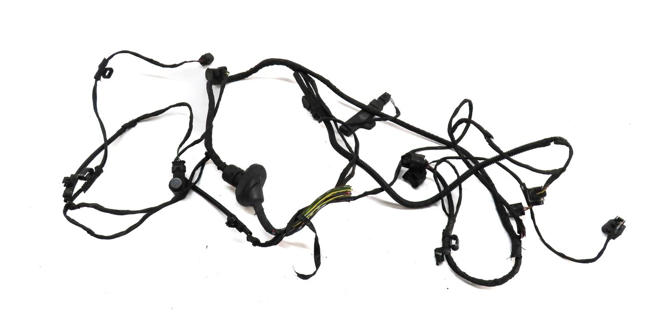 2012 BMW 550iGT (F07) REAR PARK ASSIST PDC SENSOR SET4 (GREY) w/ WIRE HARNESS