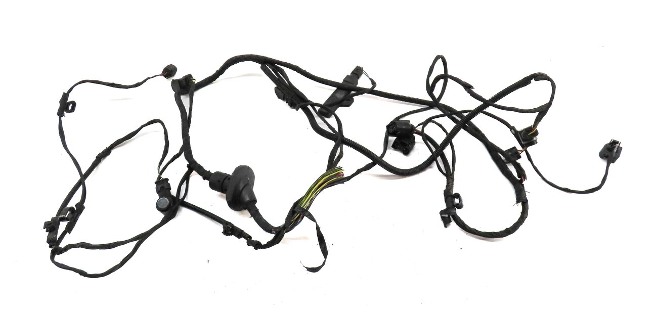 Thumbnail 2: 2012 BMW 550iGT (F07) REAR PARK ASSIST PDC SENSOR SET4 (GREY) w/ WIRE HARNESS