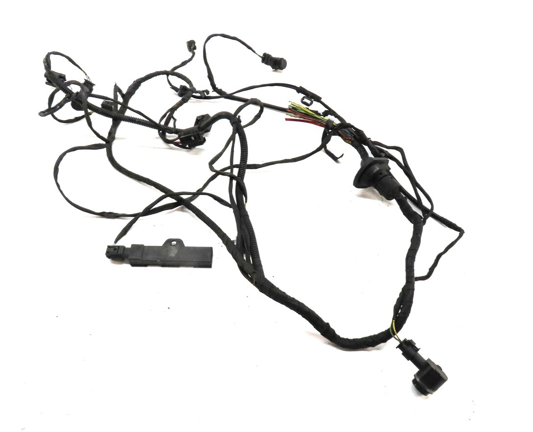 Thumbnail 3: 2012 BMW 550iGT (F07) REAR PARK ASSIST PDC SENSOR SET4 (GREY) w/ WIRE HARNESS