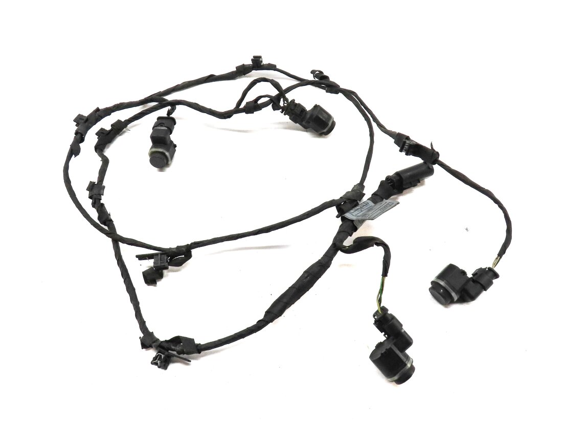Thumbnail 3: 2012 BMW 550iGT (F07) FRONT PARK ASSIST PDC SENSOR SET4 (GREY) w/ WIRE HARNESS