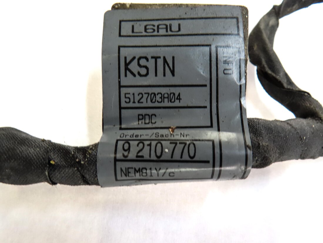 Thumbnail 4: 2012 BMW 550iGT (F07) FRONT PARK ASSIST PDC SENSOR SET4 (GREY) w/ WIRE HARNESS