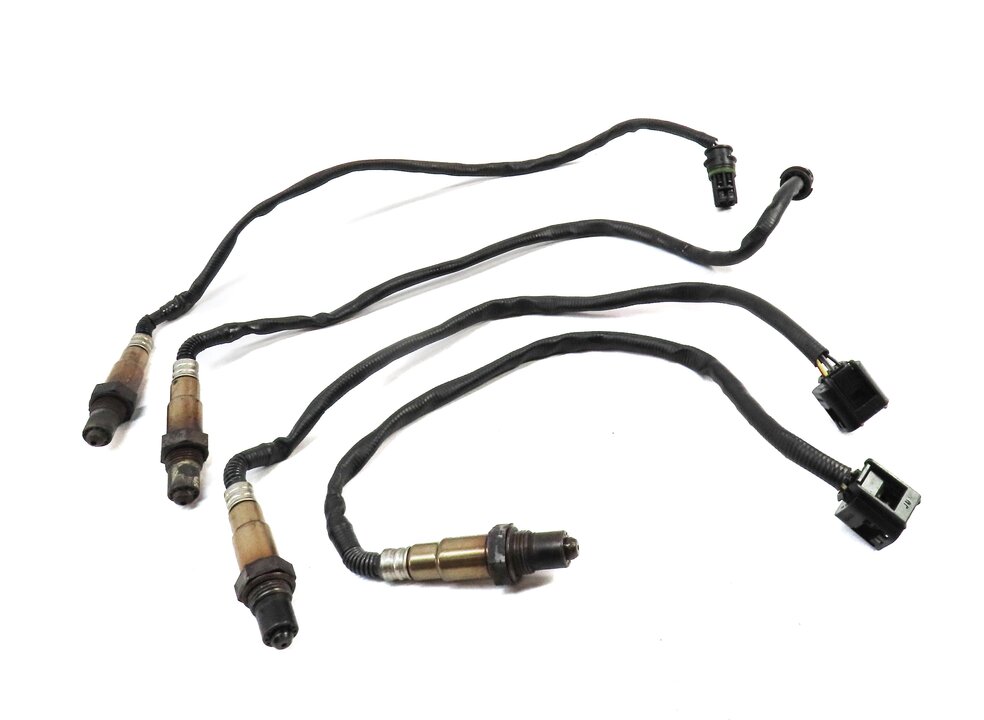 2012 BMW 550iGT (F07) 4.4L TURBO N63 ENGINE PRE POST CAT O2 OXYGEN SENSOR SET 4