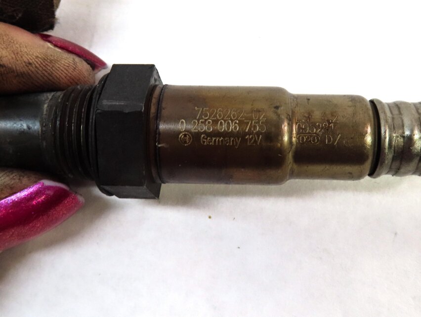 Thumbnail 6: 2012 BMW 550iGT (F07) 4.4L TURBO N63 ENGINE PRE POST CAT O2 OXYGEN SENSOR SET 4