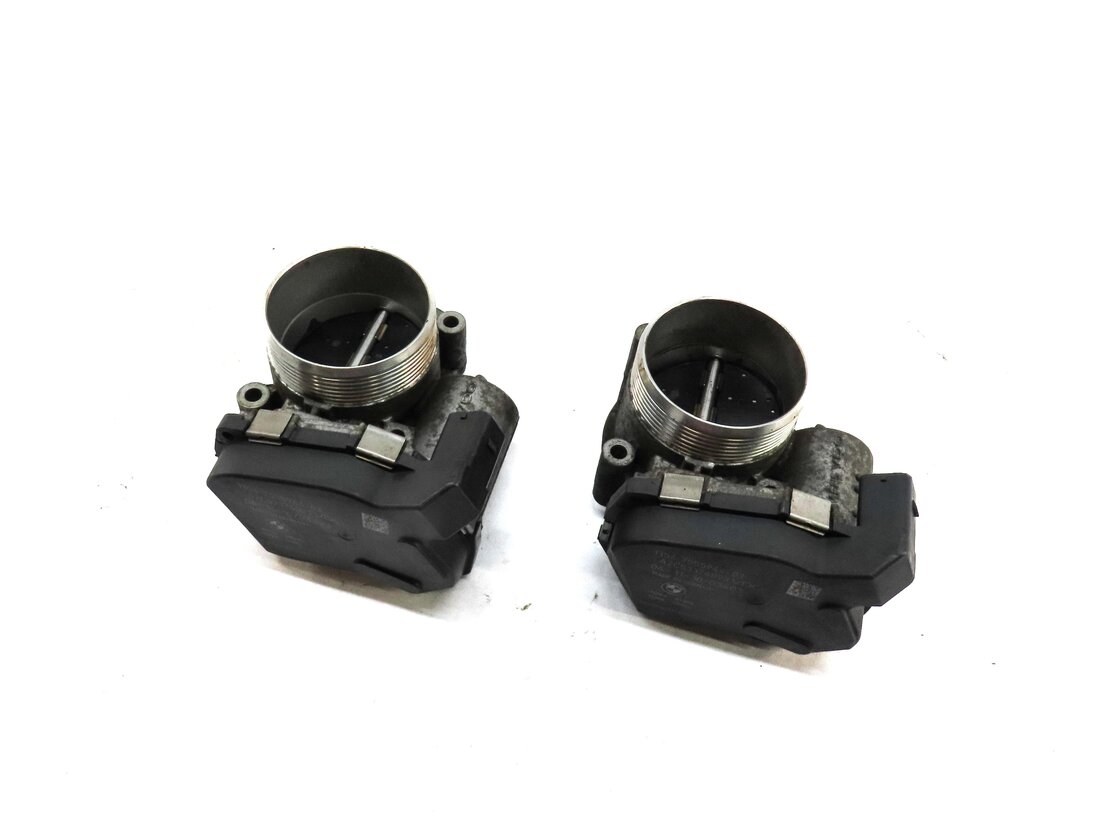 08-18 BMW 5 7 X5 X6 X5M X6M (F01 F10 F12 F15 F16) 4.4L N63 S63 THROTTLE BODY SET