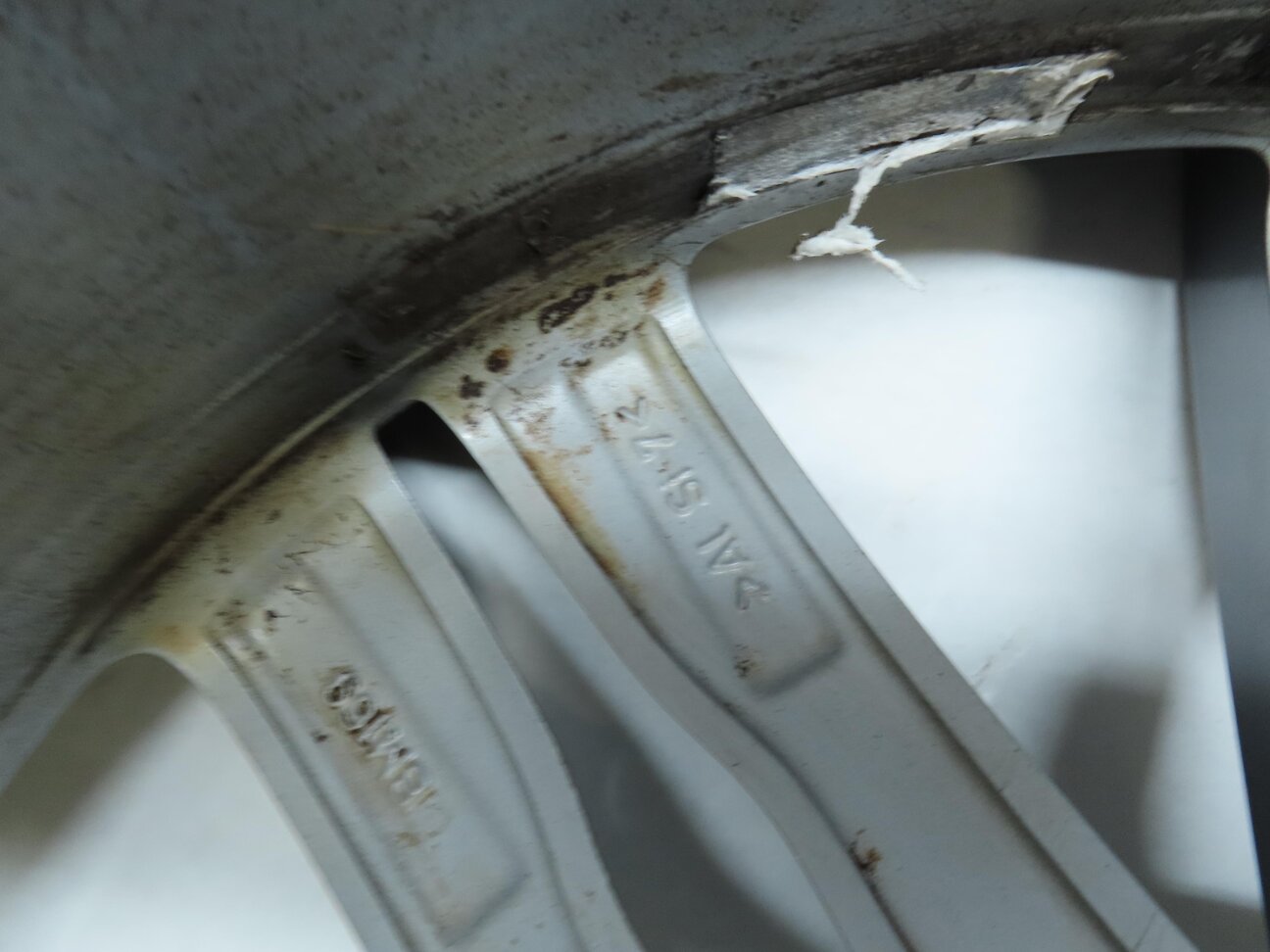 Thumbnail 9: 11-13 BMW X5 (E70) REAR 20x11 ALUMINUM ALLOY 14 SPOKE MACHINED FACE WHEEL RIM