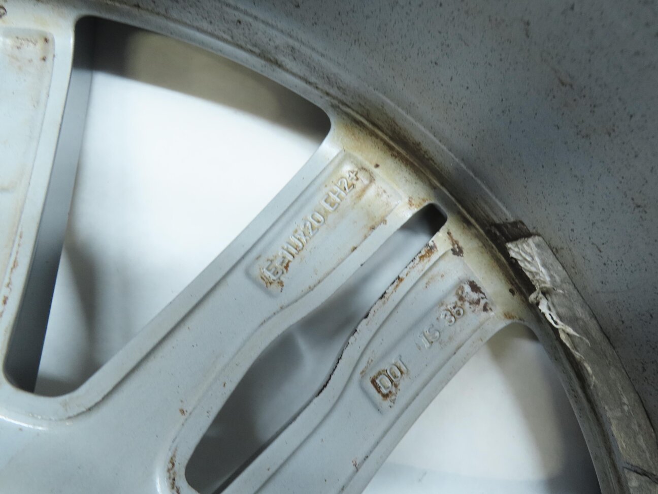 Thumbnail 10: 11-13 BMW X5 (E70) REAR 20x11 ALUMINUM ALLOY 14 SPOKE MACHINED FACE WHEEL RIM