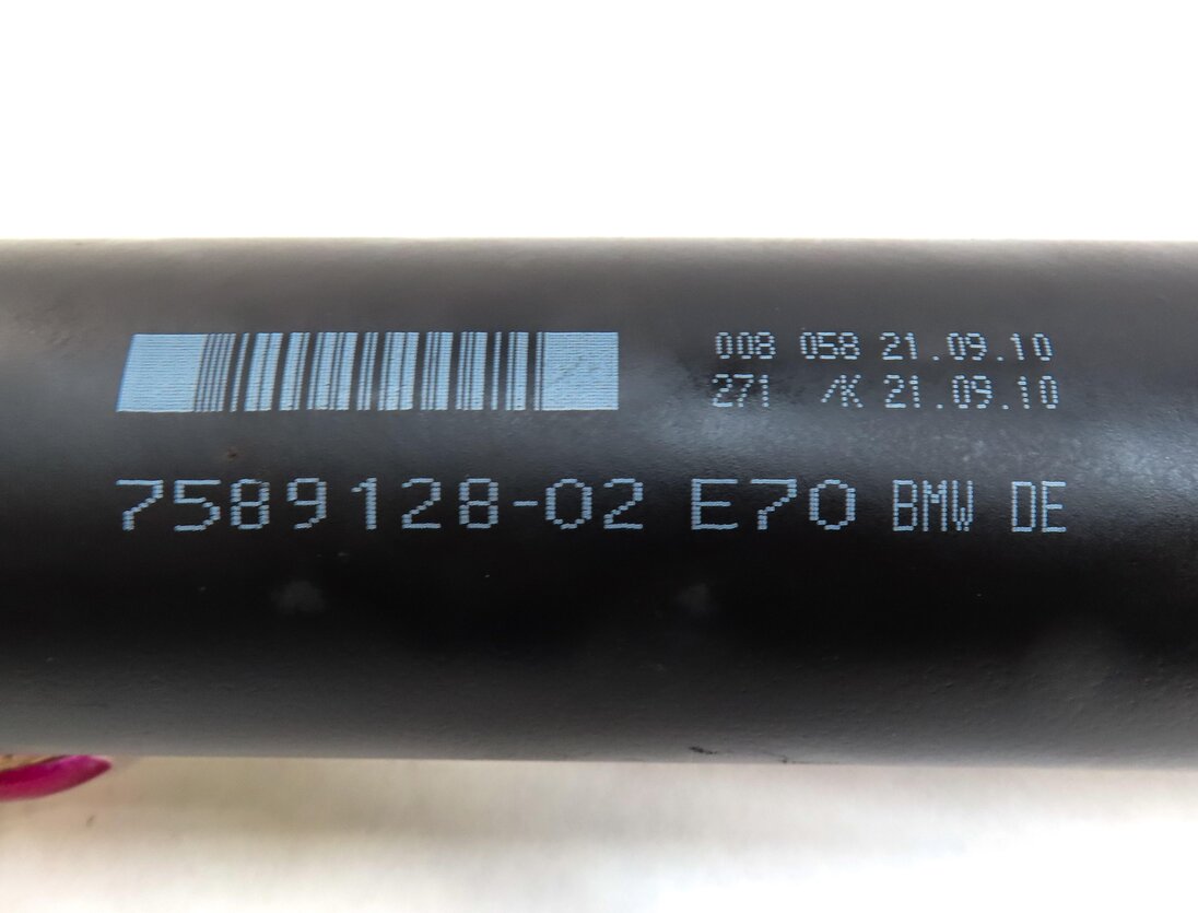 Thumbnail 5: 11-19 BMW X5 X6 (E70 F15 F16) AWD REAR DRIVESHAFT DRIVELINE DRIVE SHAFT (1445mm)