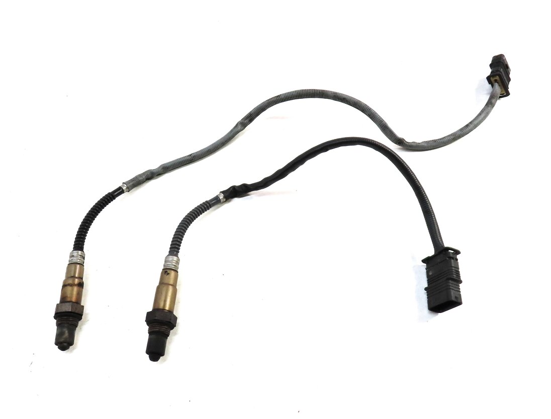 Thumbnail 1: 2011 BMW X5 (E70) 3.0L TURBO N55 ENGINE PRE POST CAT O2 OXYGEN SENSOR SET 2