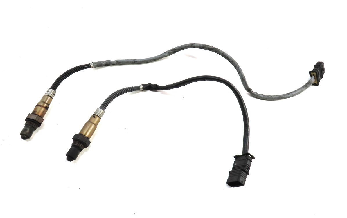 Thumbnail 2: 2011 BMW X5 (E70) 3.0L TURBO N55 ENGINE PRE POST CAT O2 OXYGEN SENSOR SET 2