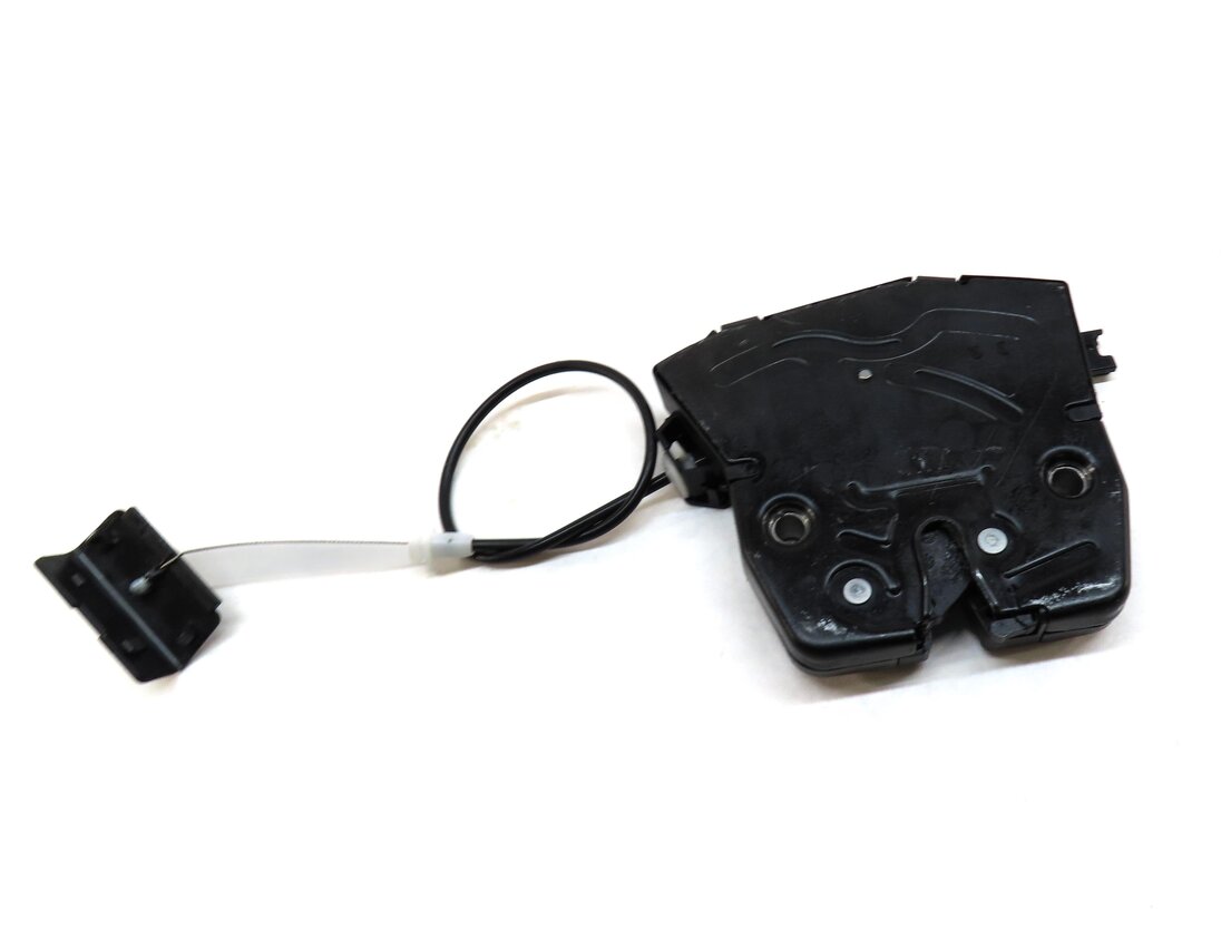 2011 BMW X5 (E70) REAR TRUNK UPPER LOCK LATCH ACTUATOR w/ CABLE 51247234379