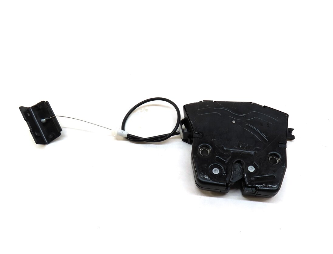 Thumbnail 2: 2011 BMW X5 (E70) REAR TRUNK UPPER LOCK LATCH ACTUATOR w/ CABLE 51247234379