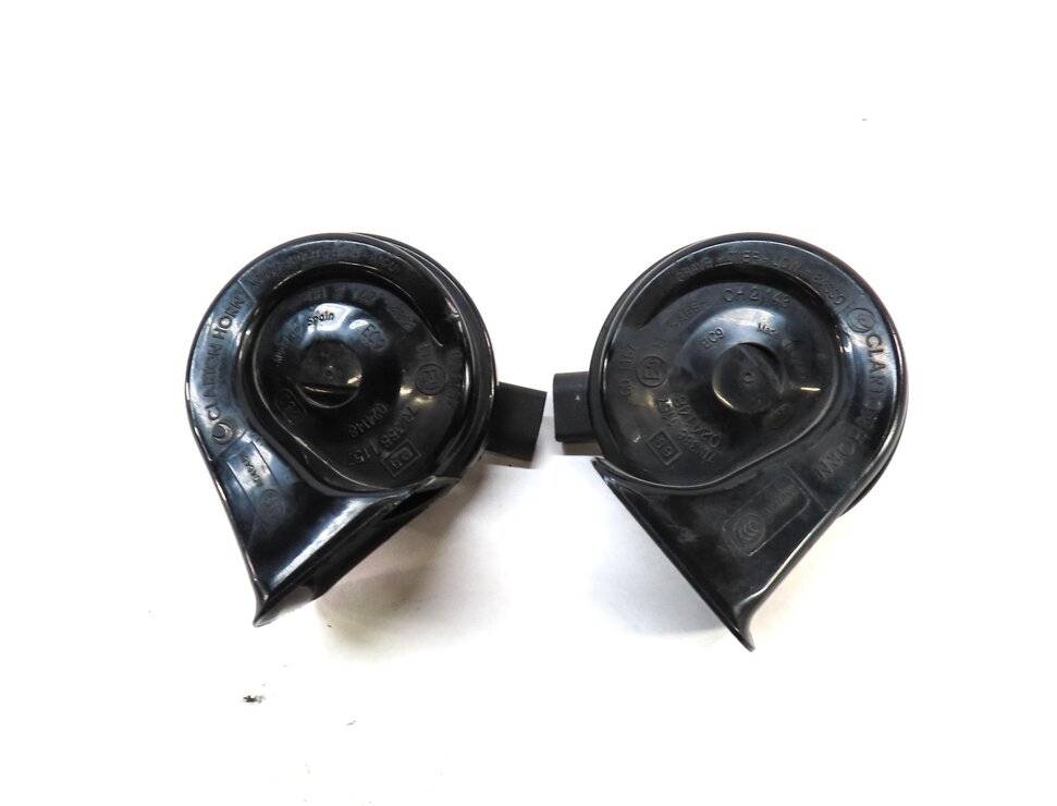 Thumbnail 2: 2010-2014 BMW X5 X6 (E70 E71) HIGH & LOW TONE SAFETY HORN SET-2