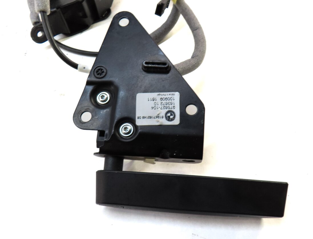 Thumbnail 5: 2011 BMW X5 (E70) REAR TRUNK RELEASE LEVER & LOWER LOCK LATCH SET 3 w/ CABLE
