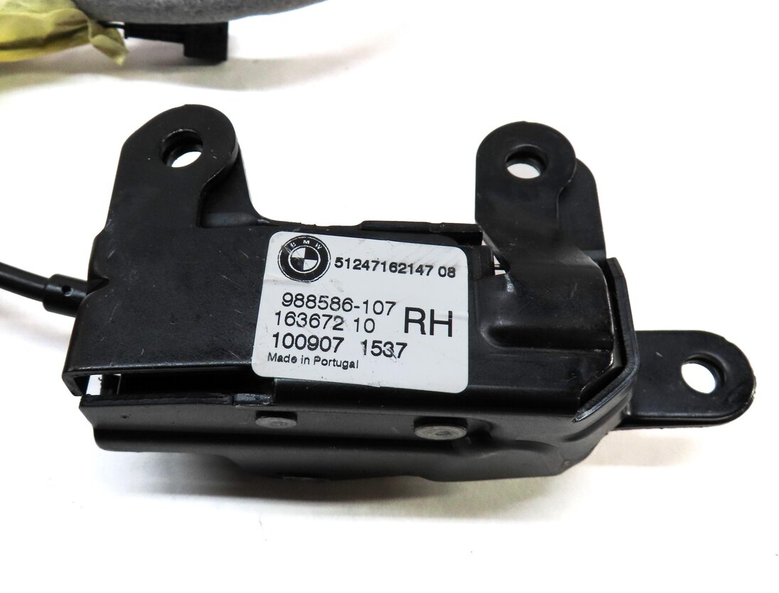 Thumbnail 8: 2011 BMW X5 (E70) REAR TRUNK RELEASE LEVER & LOWER LOCK LATCH SET 3 w/ CABLE