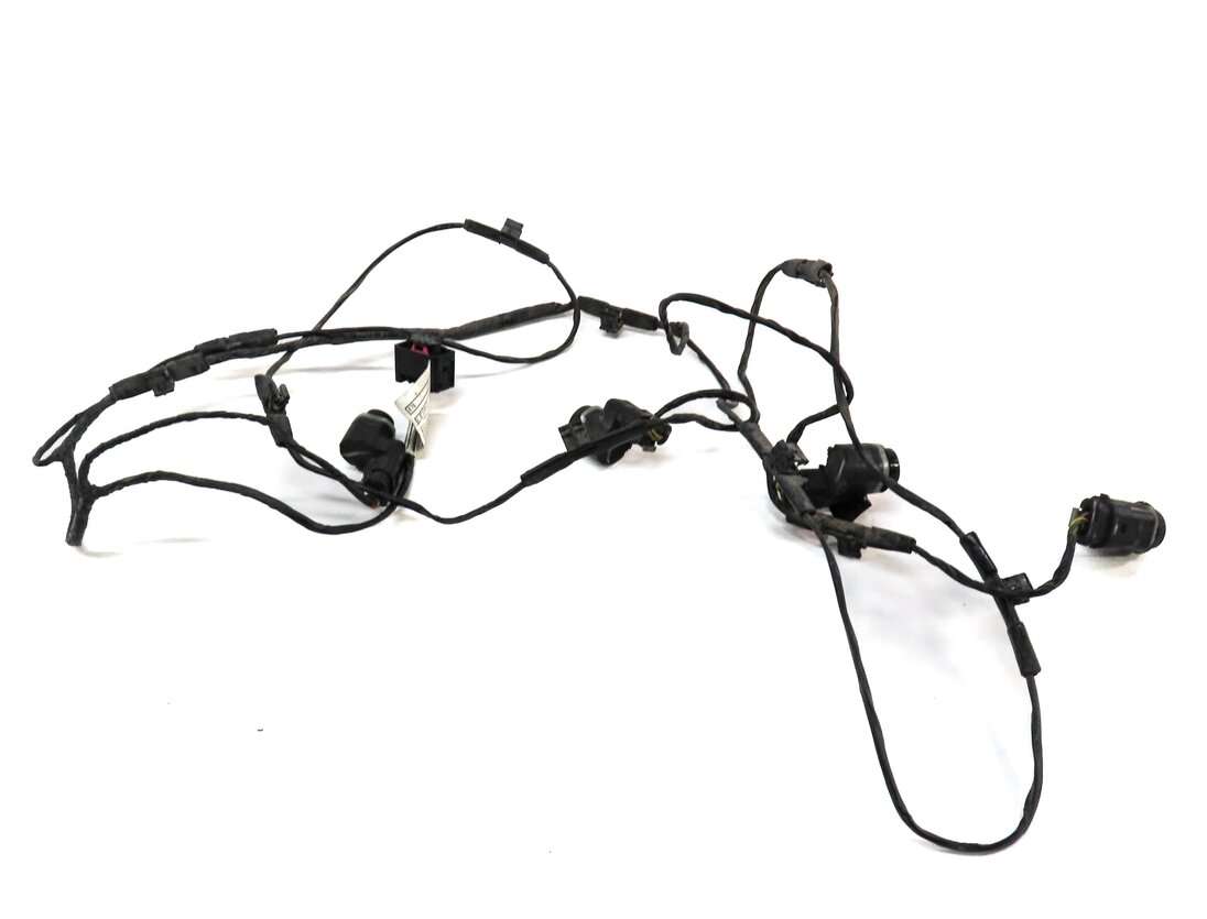 Thumbnail 3: 2011 BMW X5 (E70) REAR PARK ASSIST PDC SENSOR SET4 (BLACK) w/ WIRE HARNESS