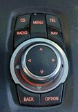 Thumbnail 2: 2011 BMW X5 (E70) RADIO STEREO GPS NAVIGATION I-DRIVE CONTROL KNOW SWITCH BUTTON