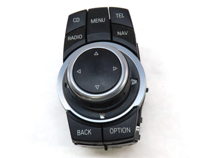 Thumbnail 3: 2011 BMW X5 (E70) RADIO STEREO GPS NAVIGATION I-DRIVE CONTROL KNOW SWITCH BUTTON