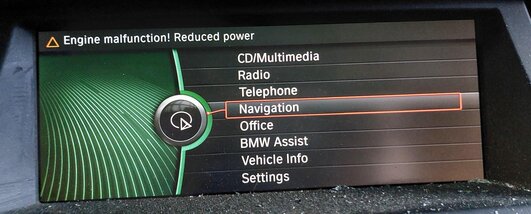 Thumbnail 2: 10-14 X5 X5M X6 X6M (E70 E71 E72) 8.8" FRONT GPS NAVIGATION MEDIA DISPLAY SCREEN