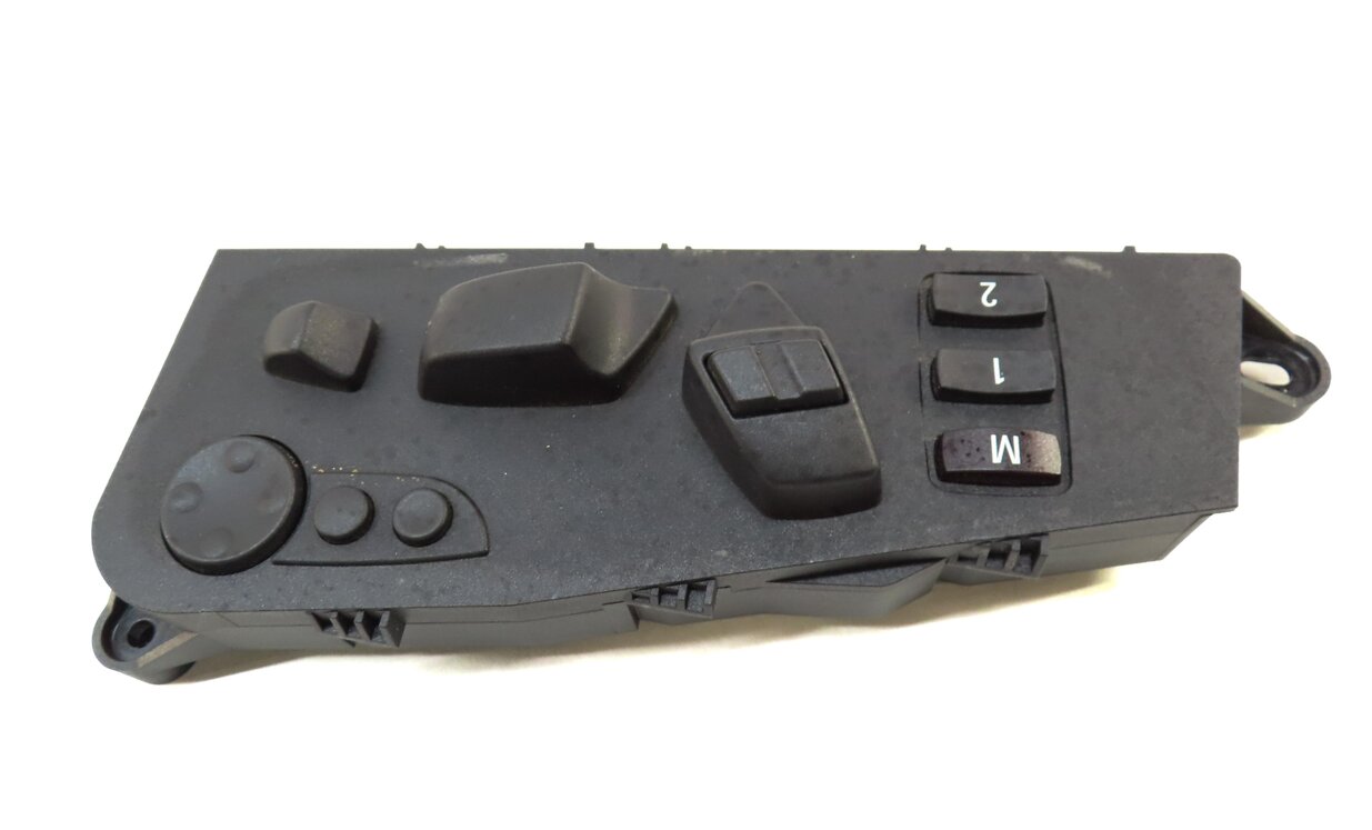 Thumbnail 3: 2011 BMW X5 (E70) FRONT RIGHT PASSENGER SEAT MEMORY ADJUST SWITCH (BLACK)